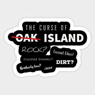 What did they find on Oak Island? Sticker